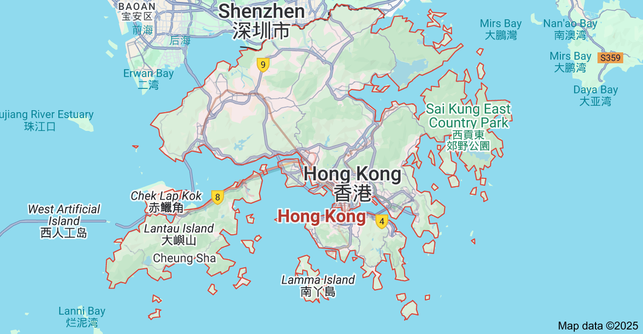HongKong Map