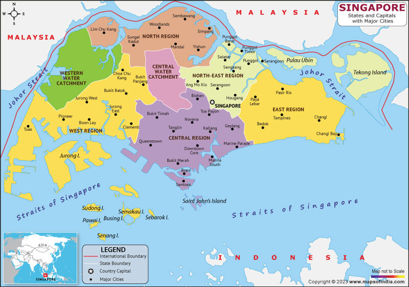 Singapore Map